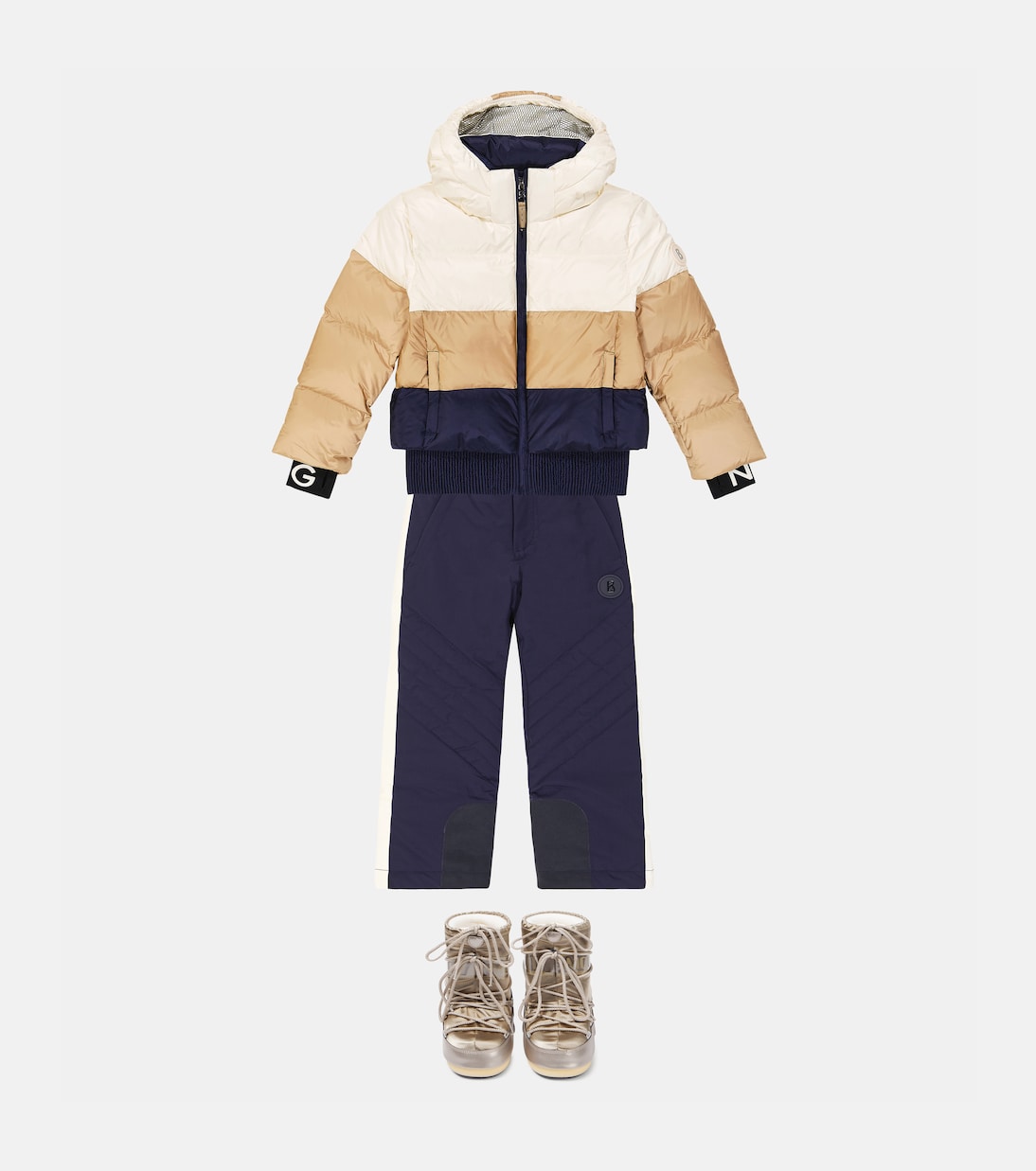 Moon Boot Kids - Icon Glance metallic snow boots