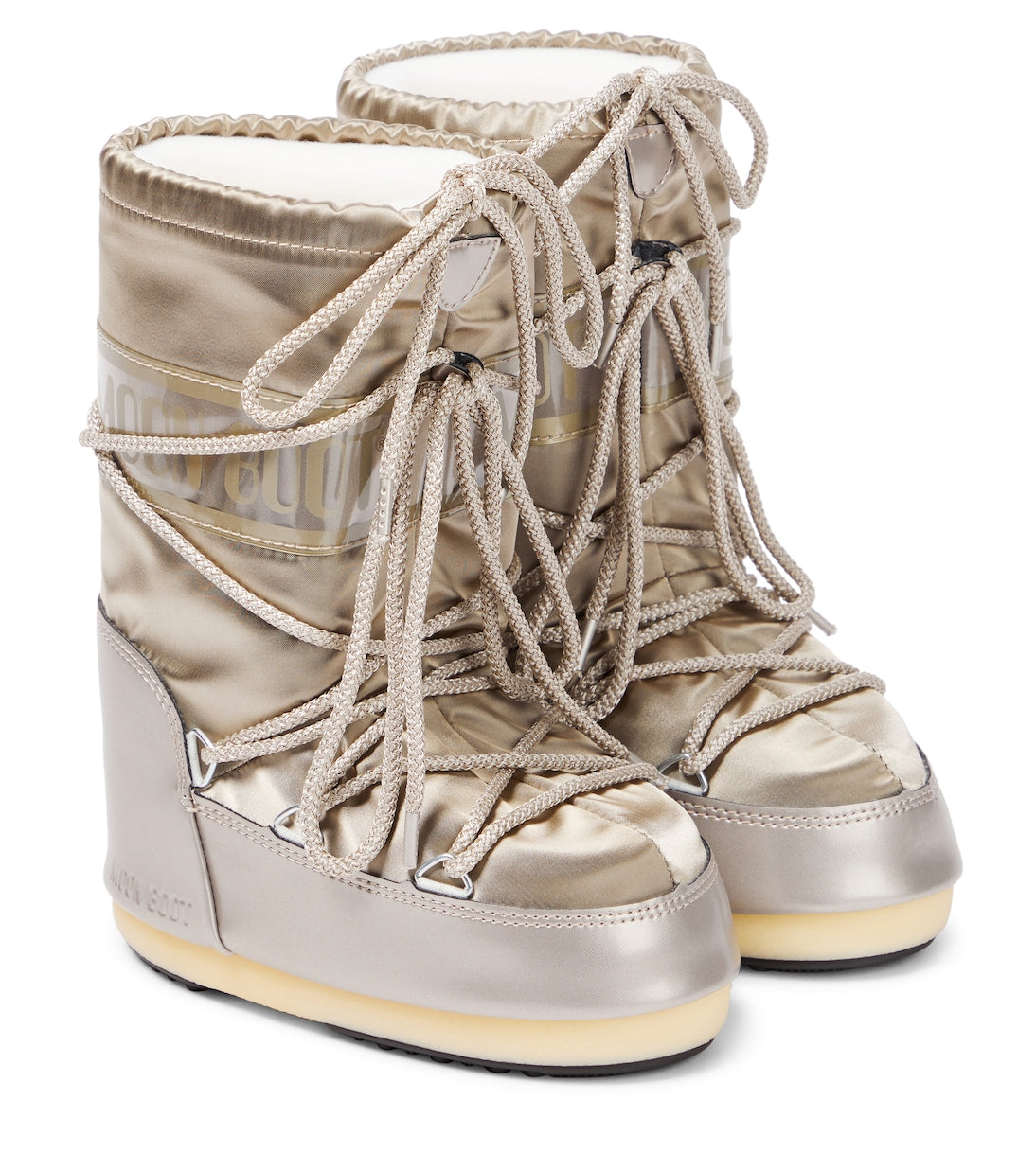 Moon Boot Kids - Icon Glance metallic snow boots