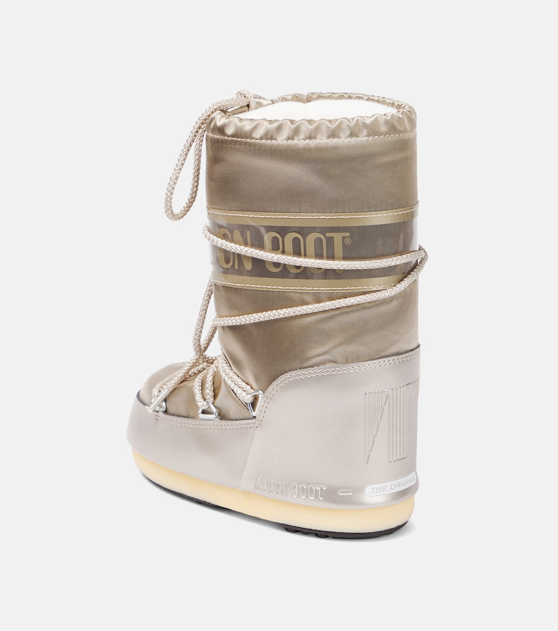 Moon Boot Kids - Icon Glance metallic snow boots
