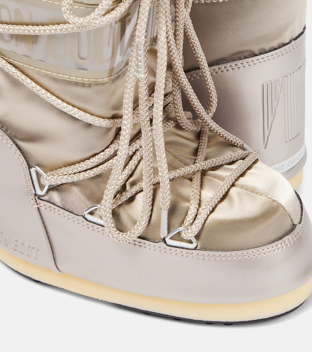 Moon Boot Kids - Icon Glance metallic snow boots