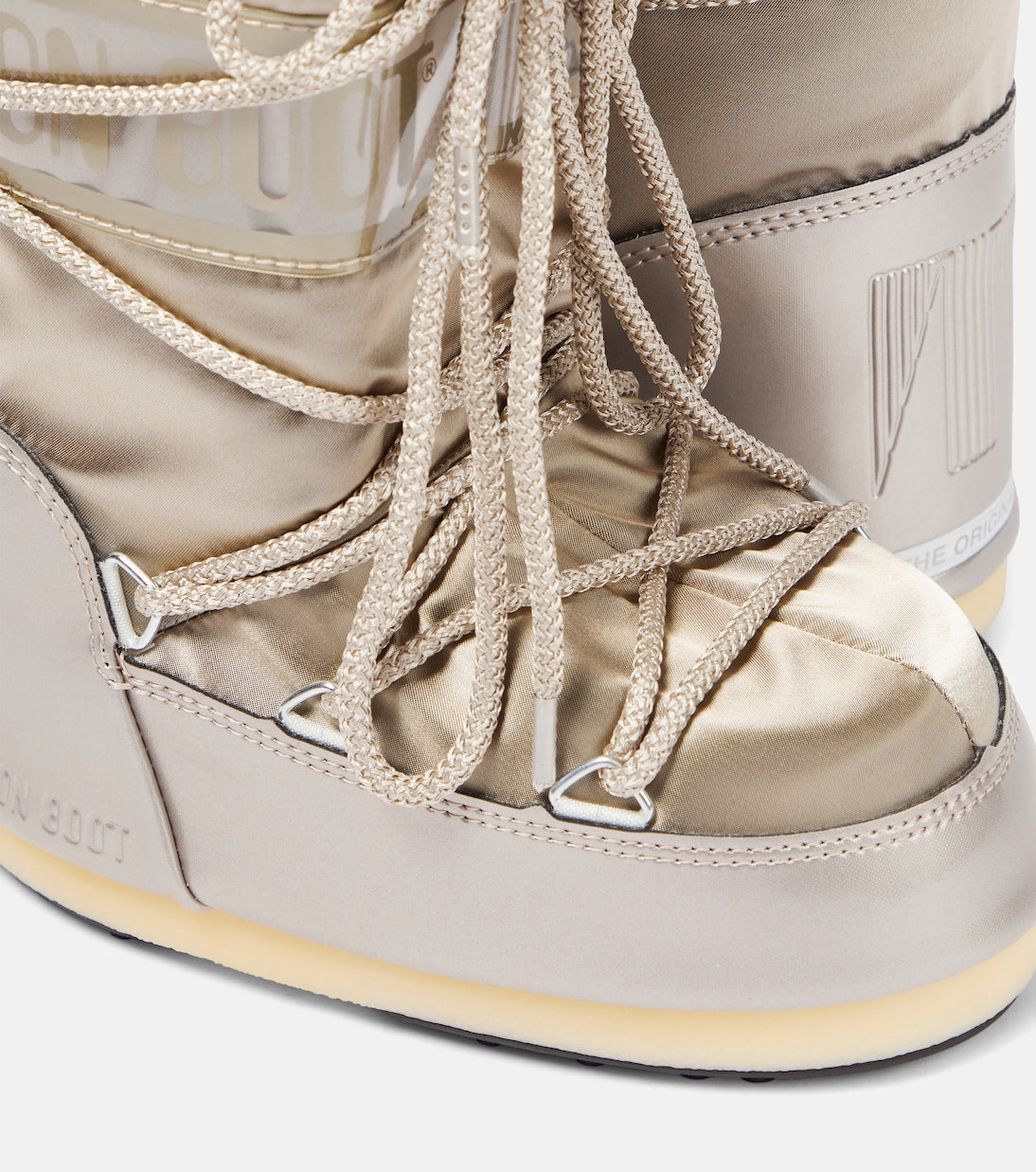 Moon Boot Kids - Icon Glance metallic snow boots