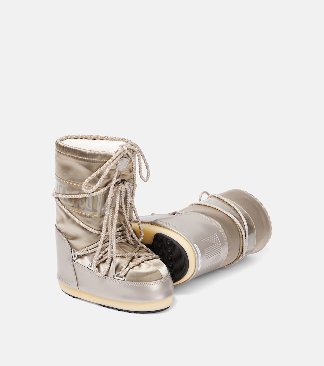 Moon Boot Kids - Icon Glance metallic snow boots