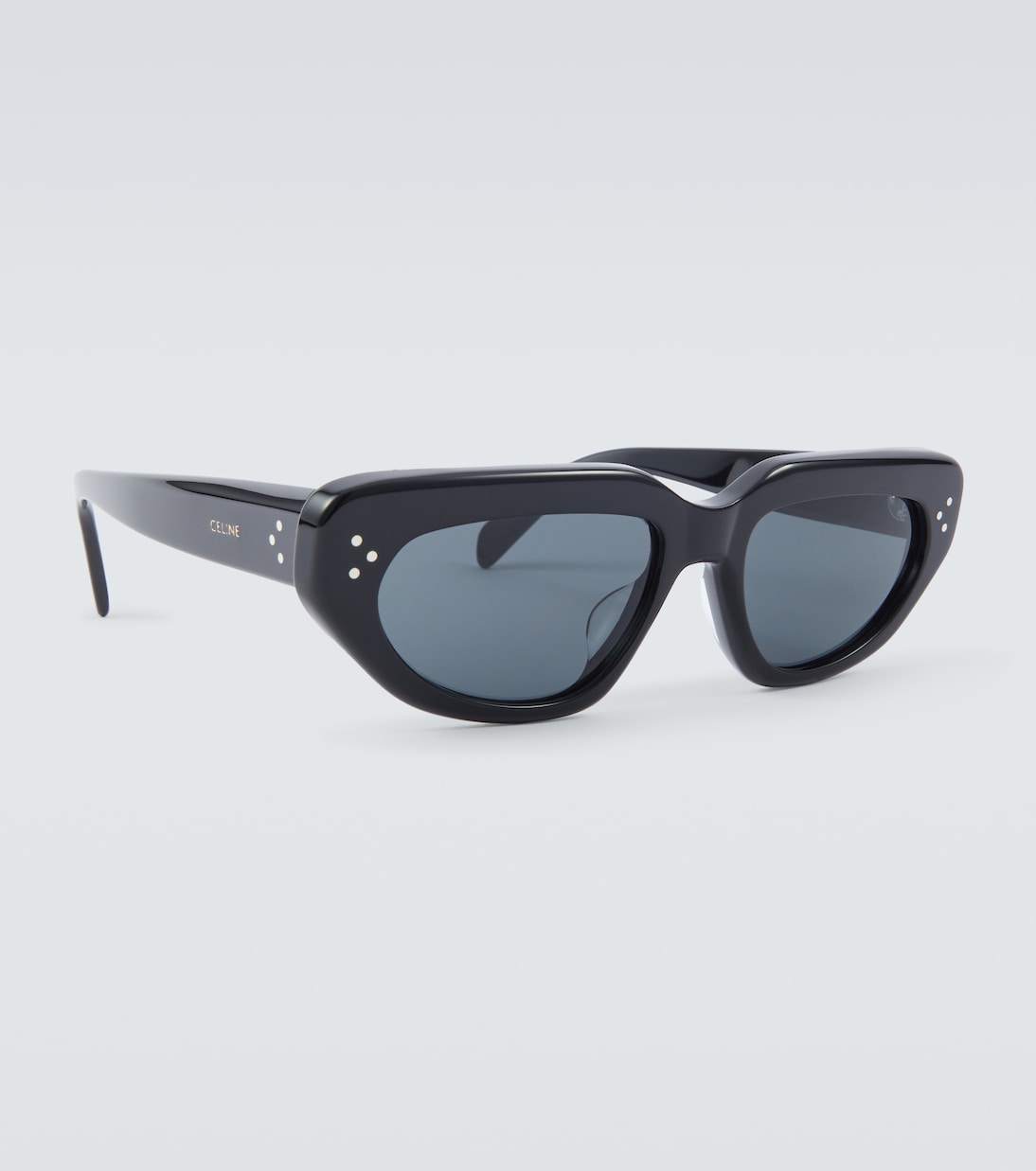 Celine Eyewear - Celine 3 Dots rectangular sunglasses
