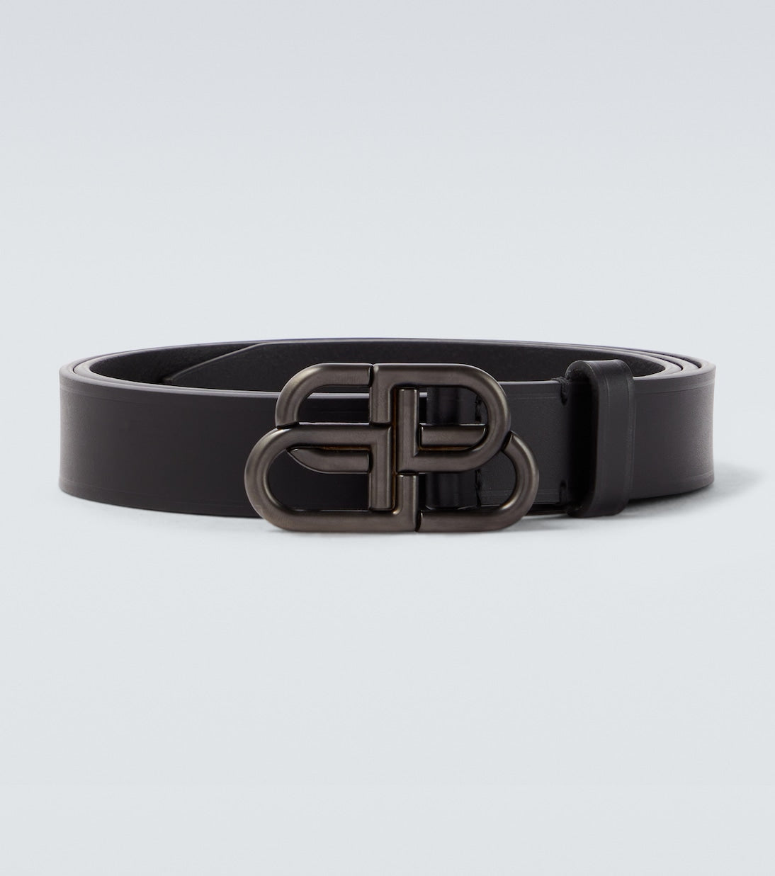 Balenciaga - BB leather belt