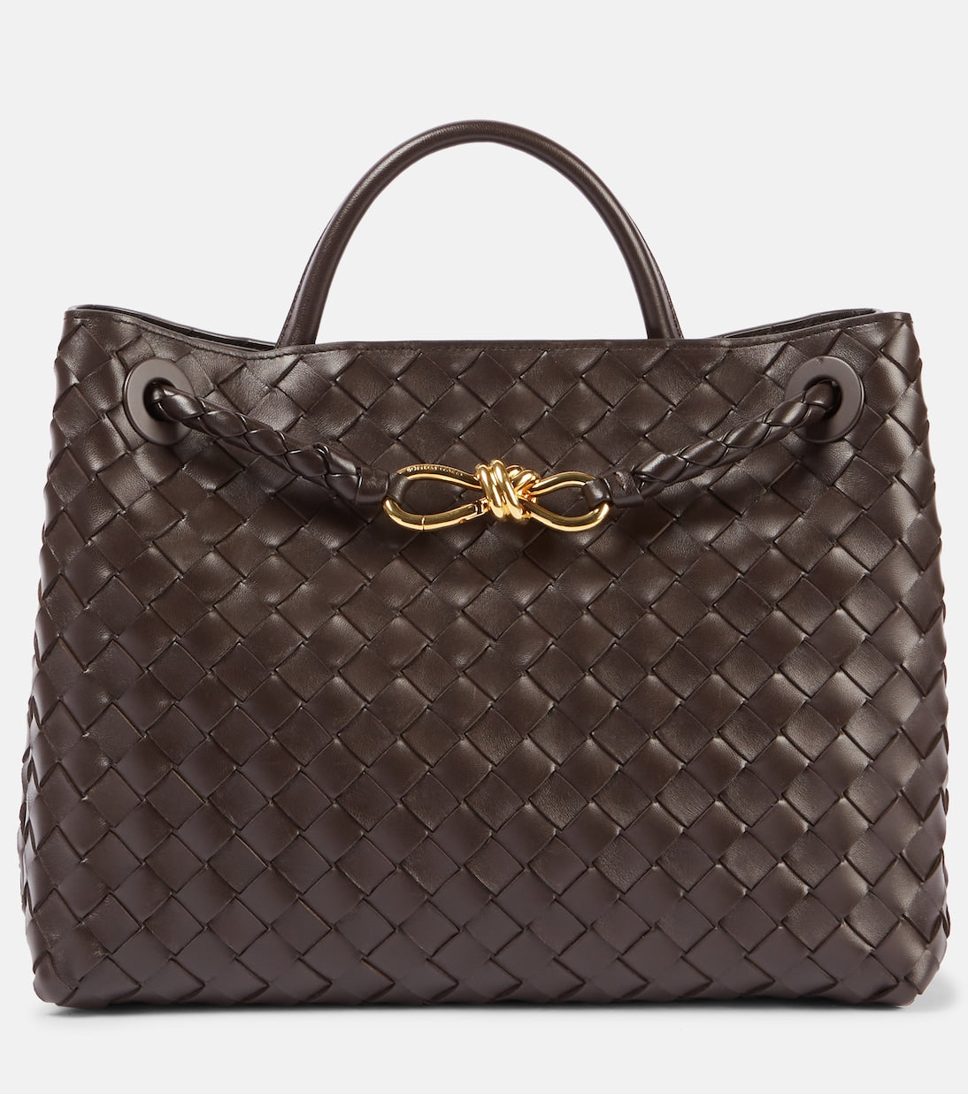 Bottega Veneta - Andiamo Intrecciato leather tote bag