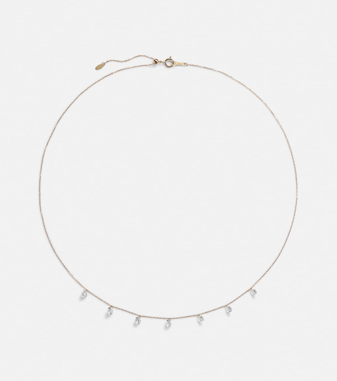 Persée - Danaé 18kt gold necklace with diamonds
