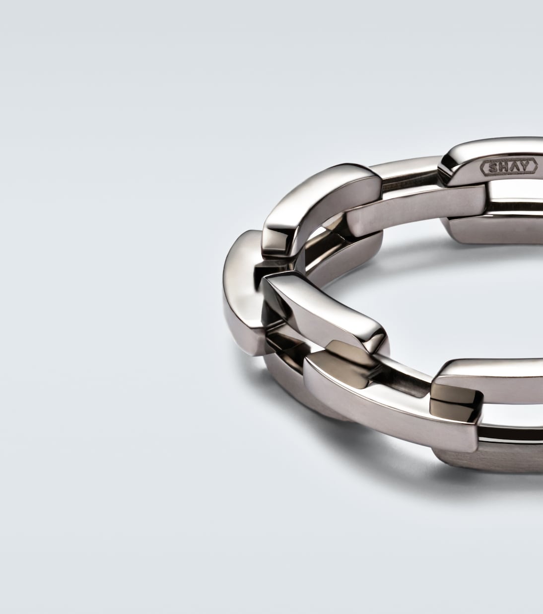 Shay Jewelry - Deco Mini 18kt white gold ring