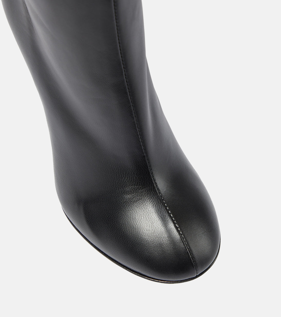 Alaïa - Leather knee-high boots