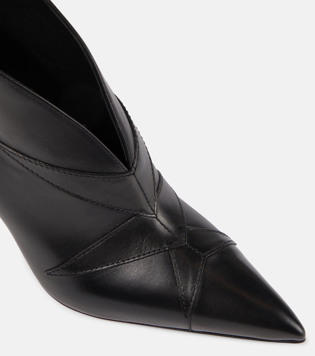 Alaïa - Leather ankle boots