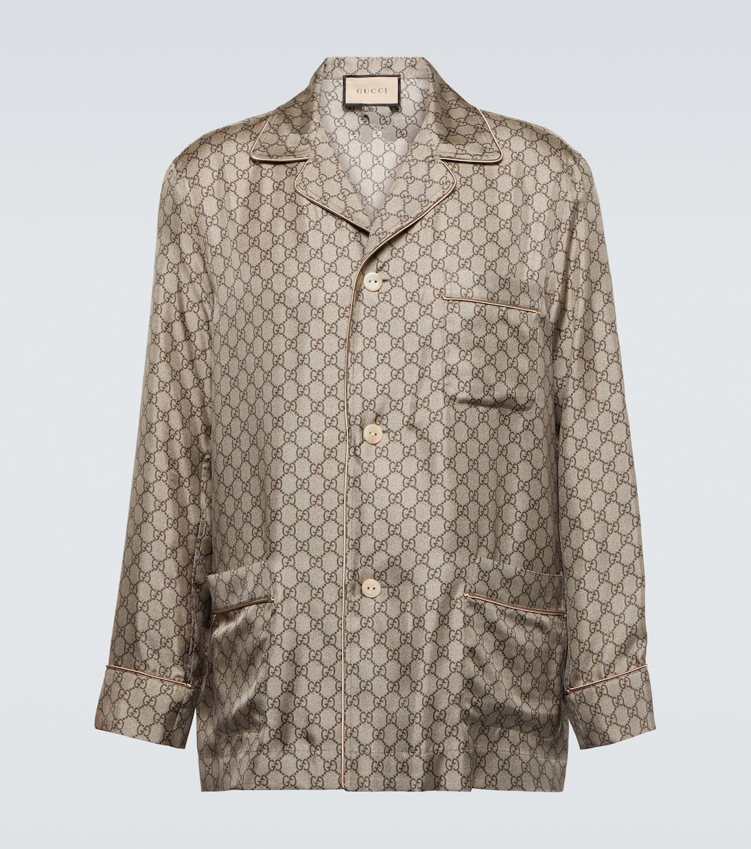 Gucci - GG silk shirt