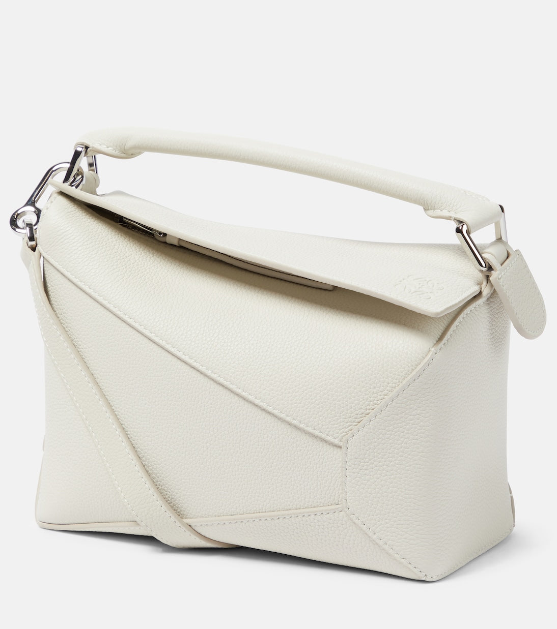 Loewe - Puzzle Edge Small leather top-handle bag