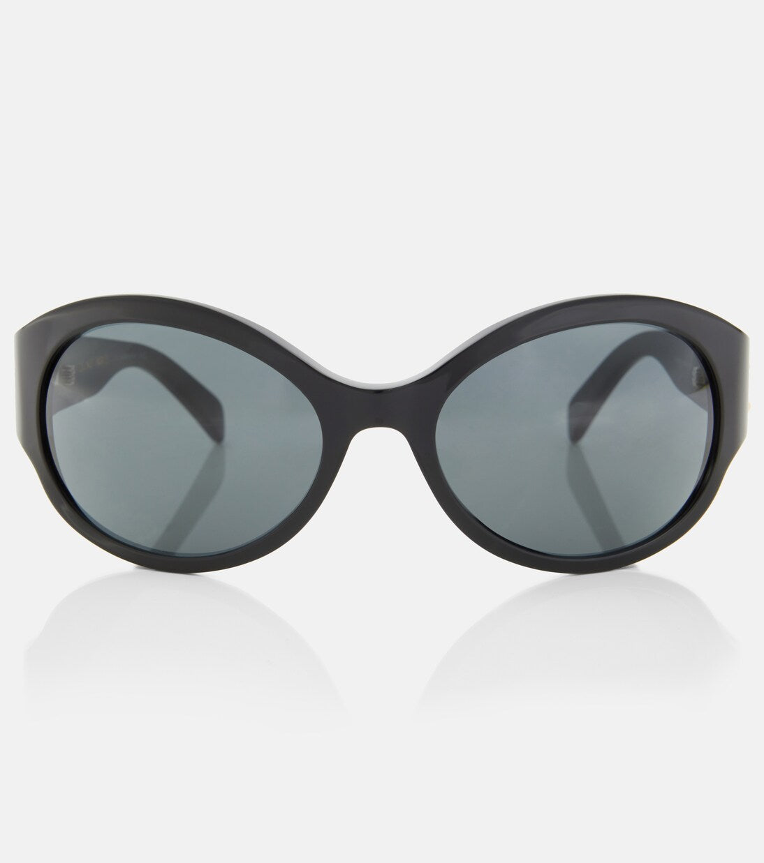 Celine Eyewear - Triomphe oval sunglasses