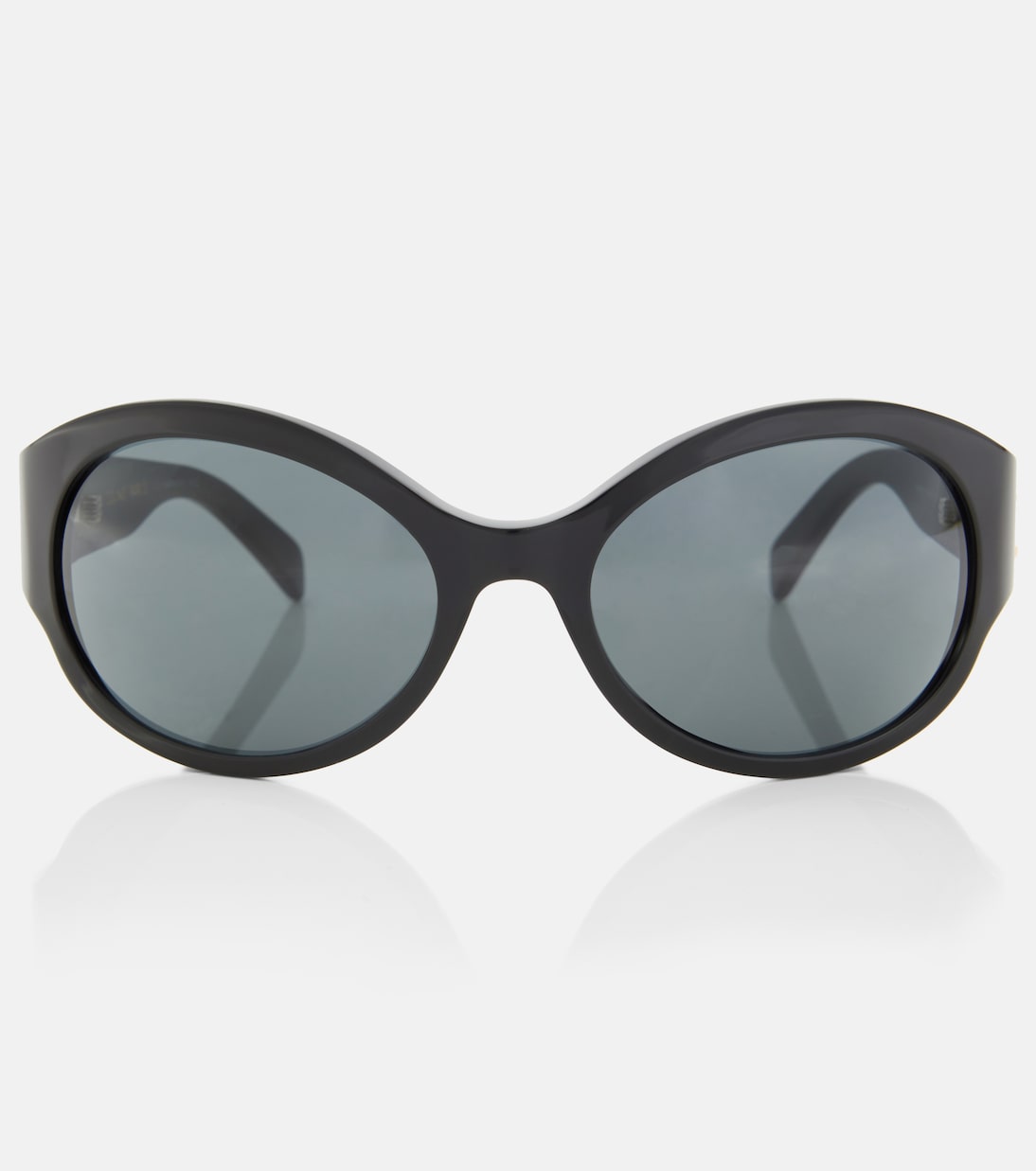 Celine Eyewear - Triomphe oval sunglasses