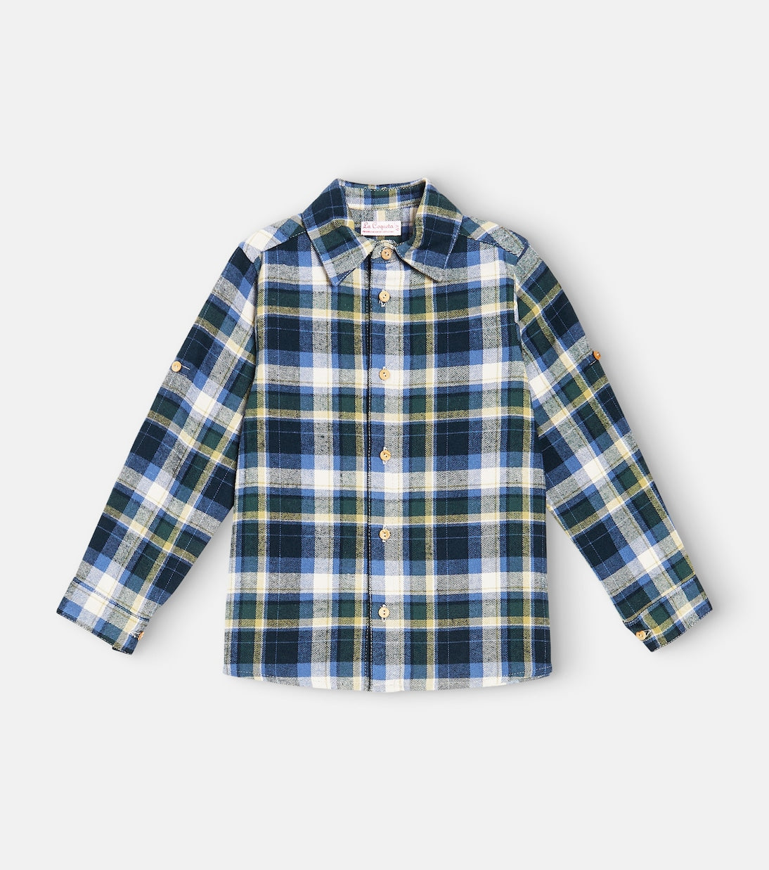 La Coqueta - Nico checked cotton shirt