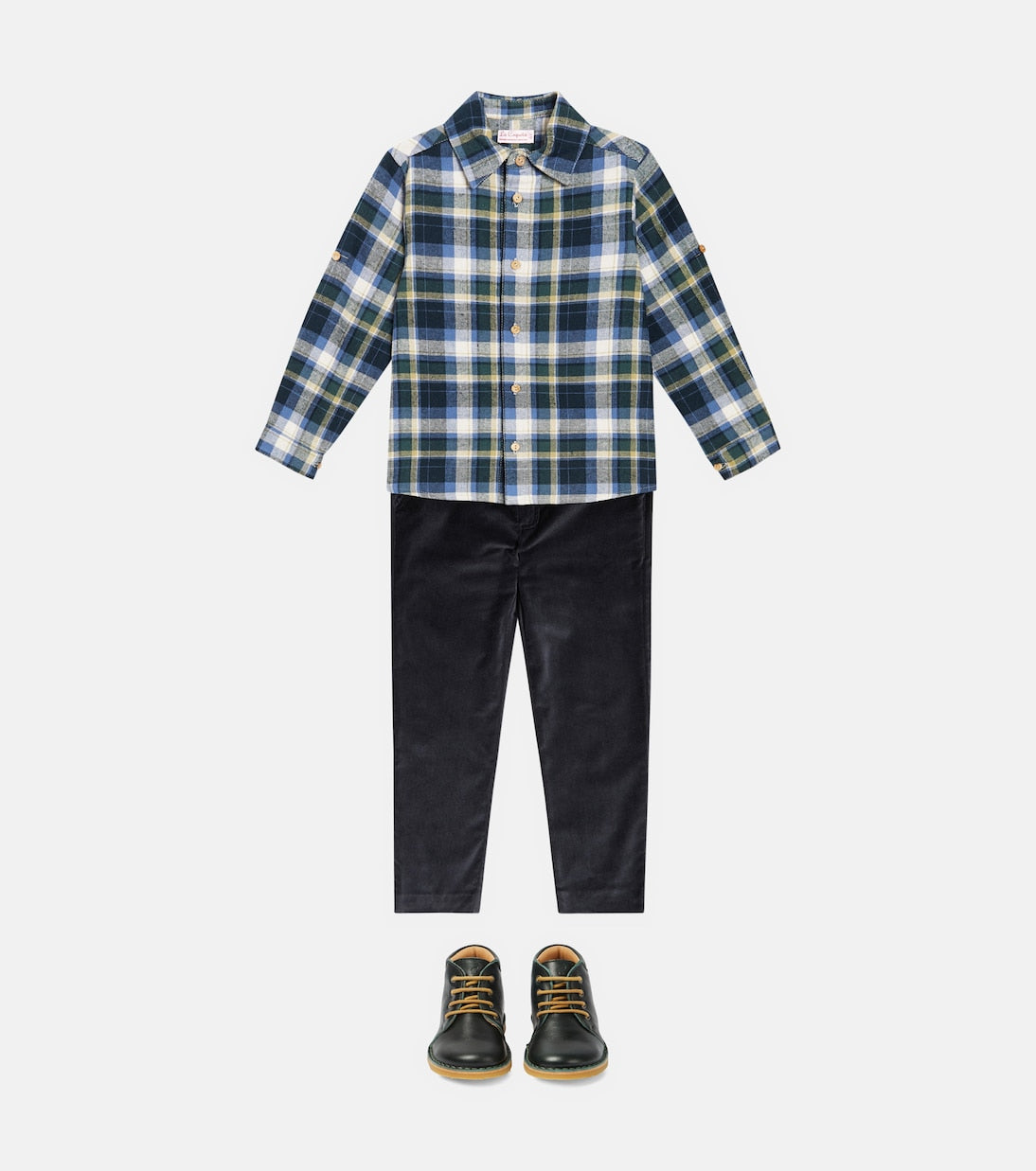 La Coqueta - Nico checked cotton shirt
