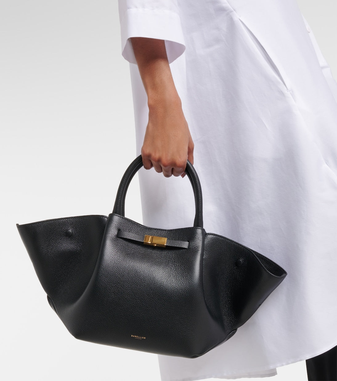 DeMellier - New York Midi leather tote bag