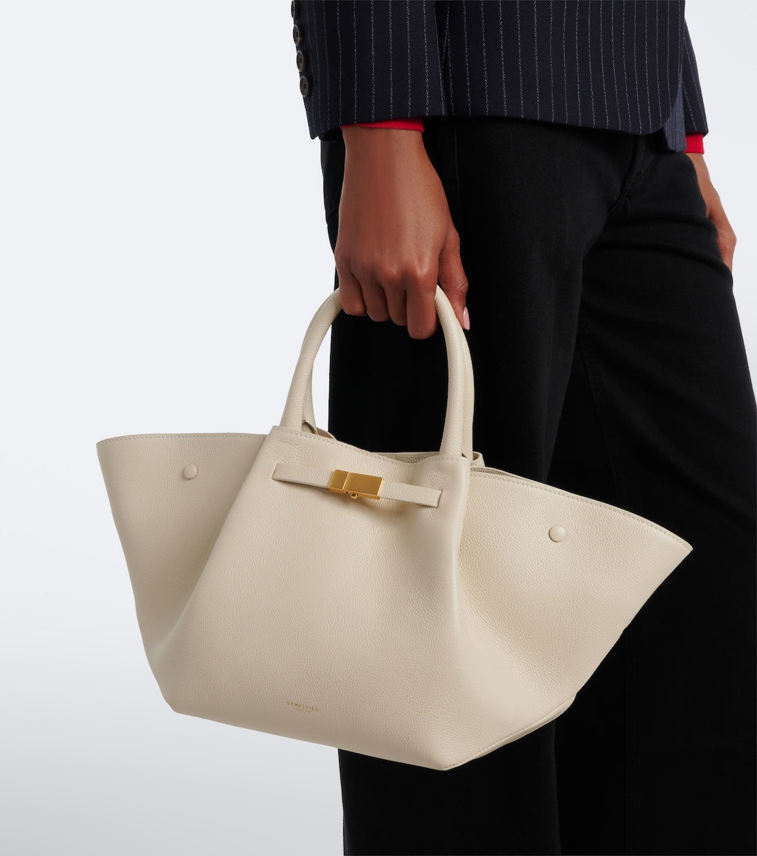 DeMellier - New York Midi leather top-handle bag