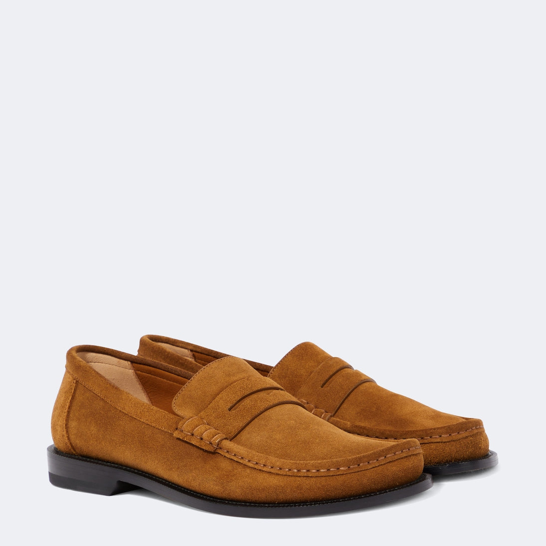 Loewe - Campo suede loafers