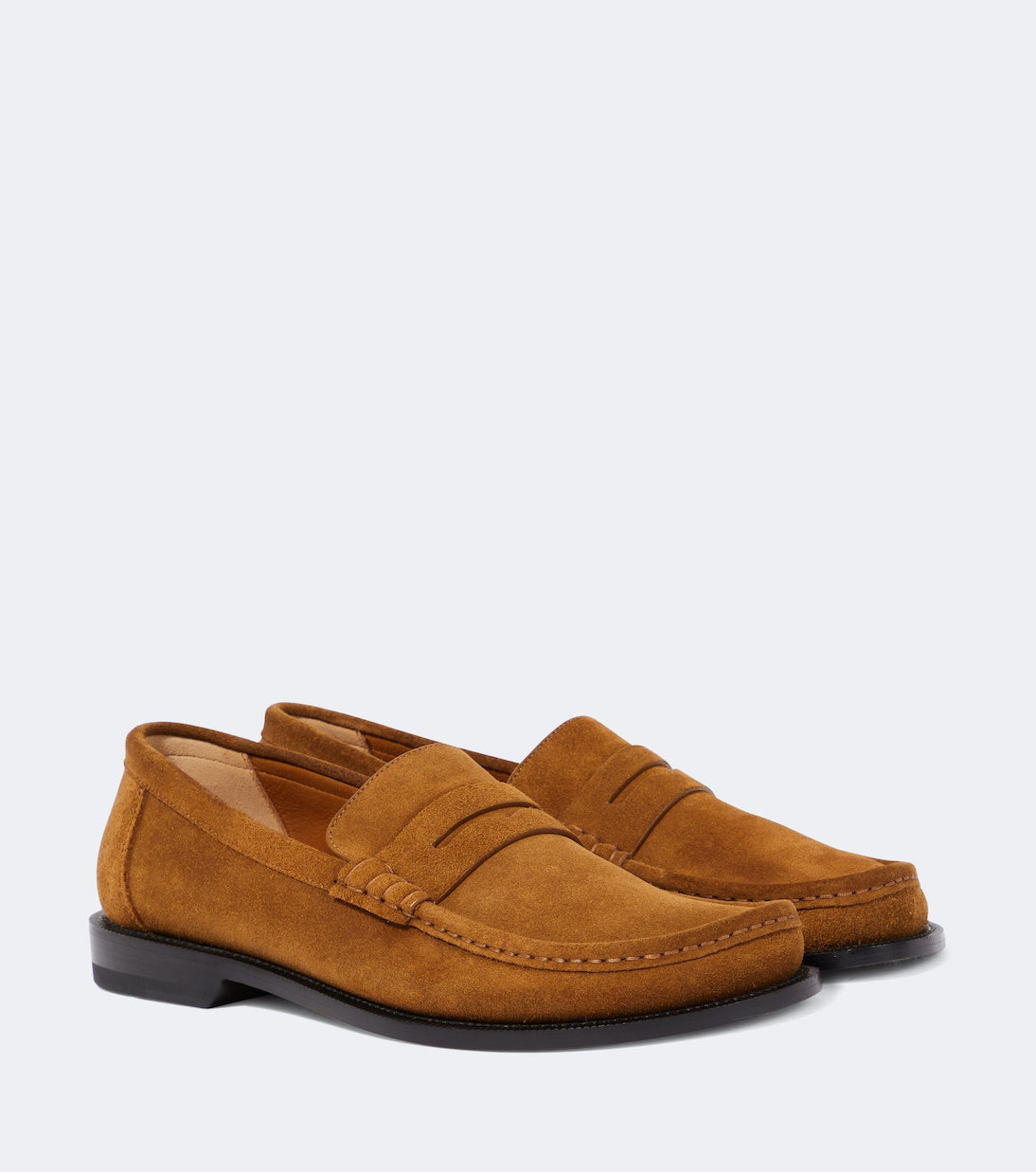 Loewe - Campo suede loafers