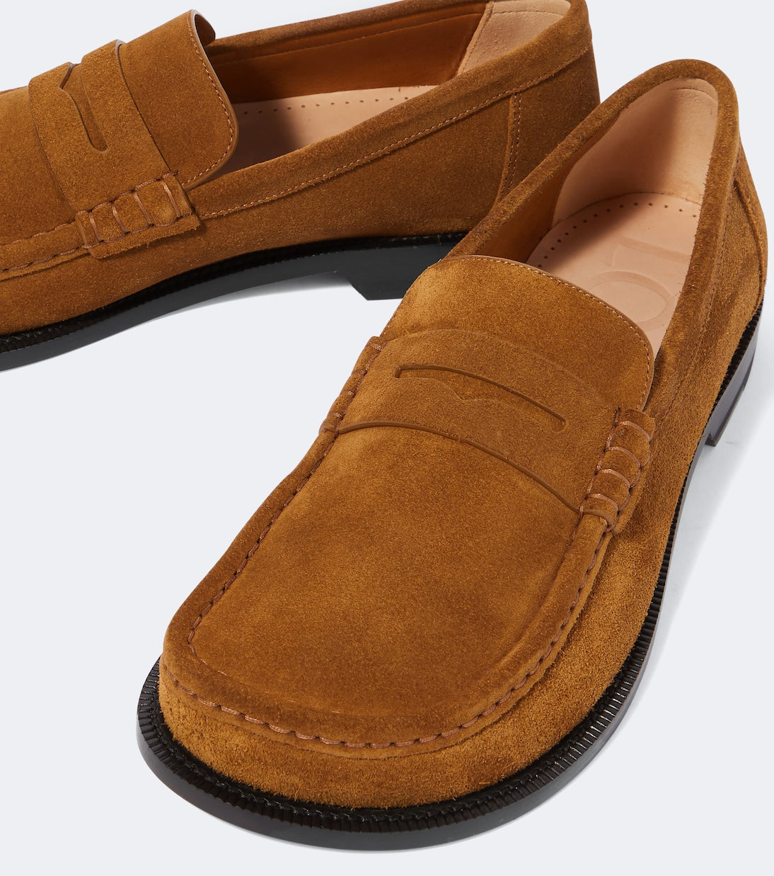Loewe - Campo suede loafers