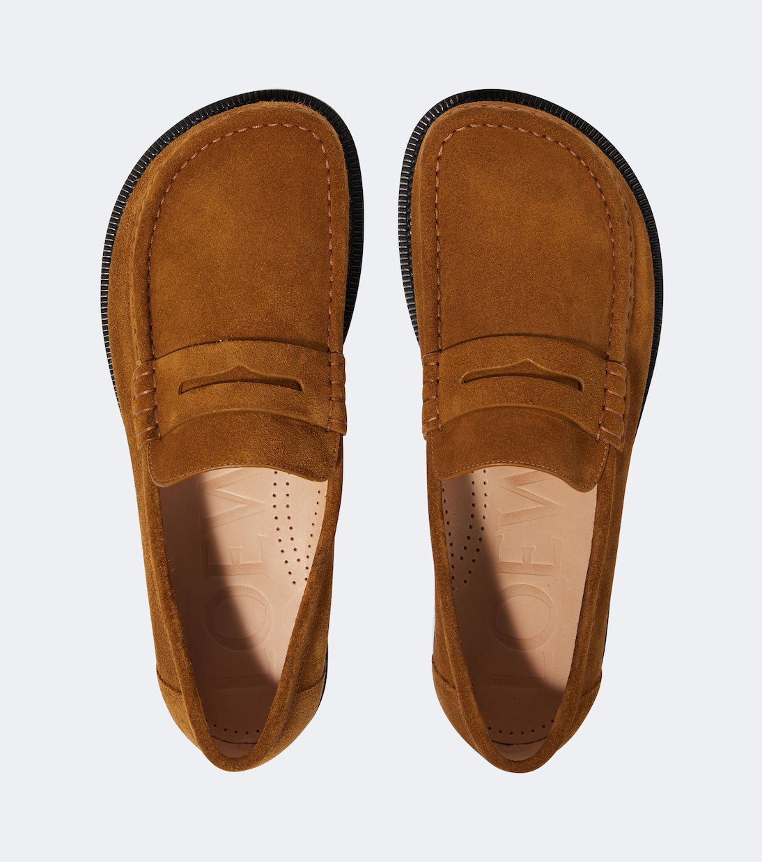 Loewe - Campo suede loafers