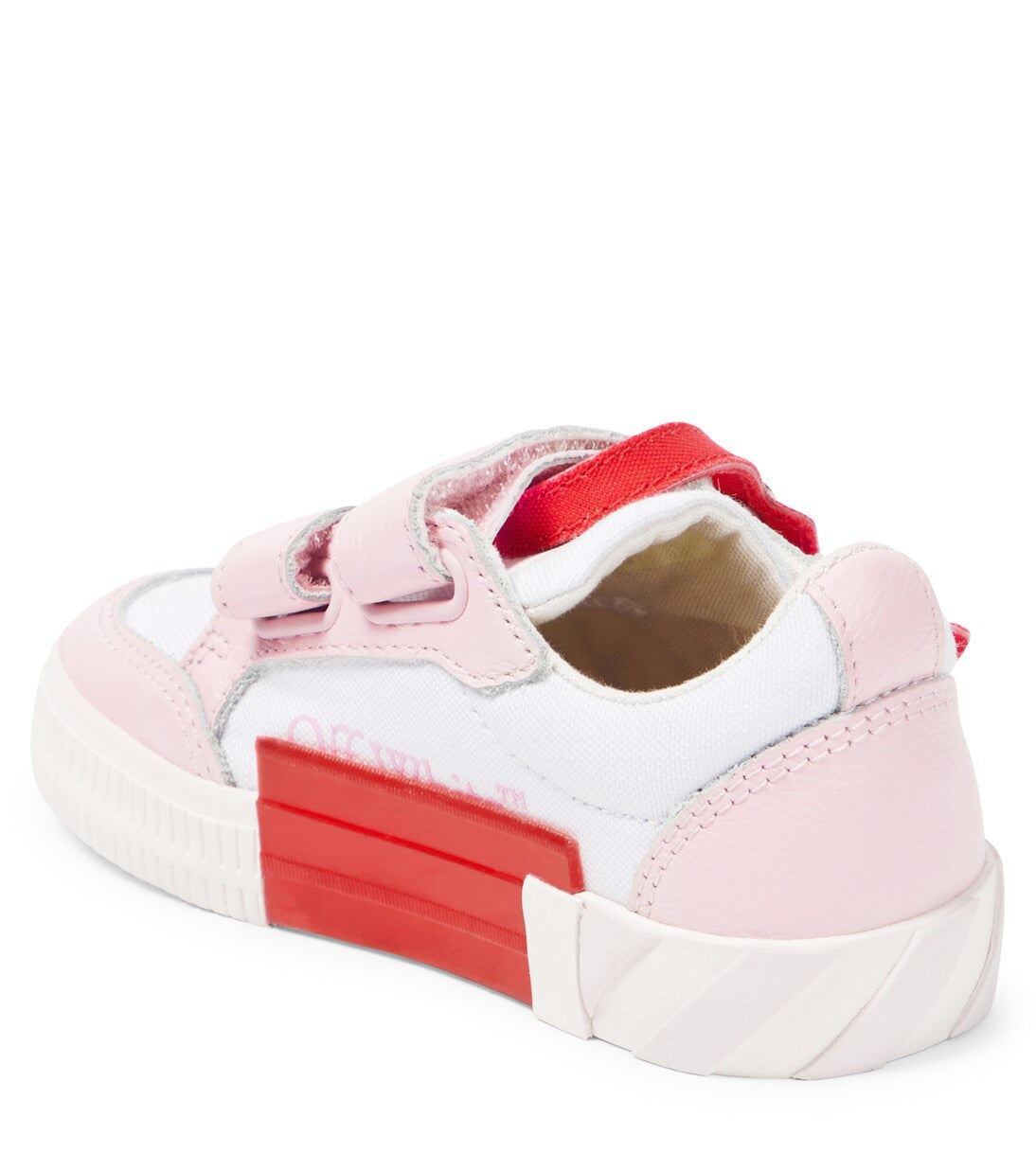 Off-White Kids - Vulcanized leather-trimmed sneakers