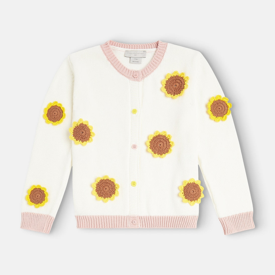 Stella McCartney Kids - Embellished cotton cardigan