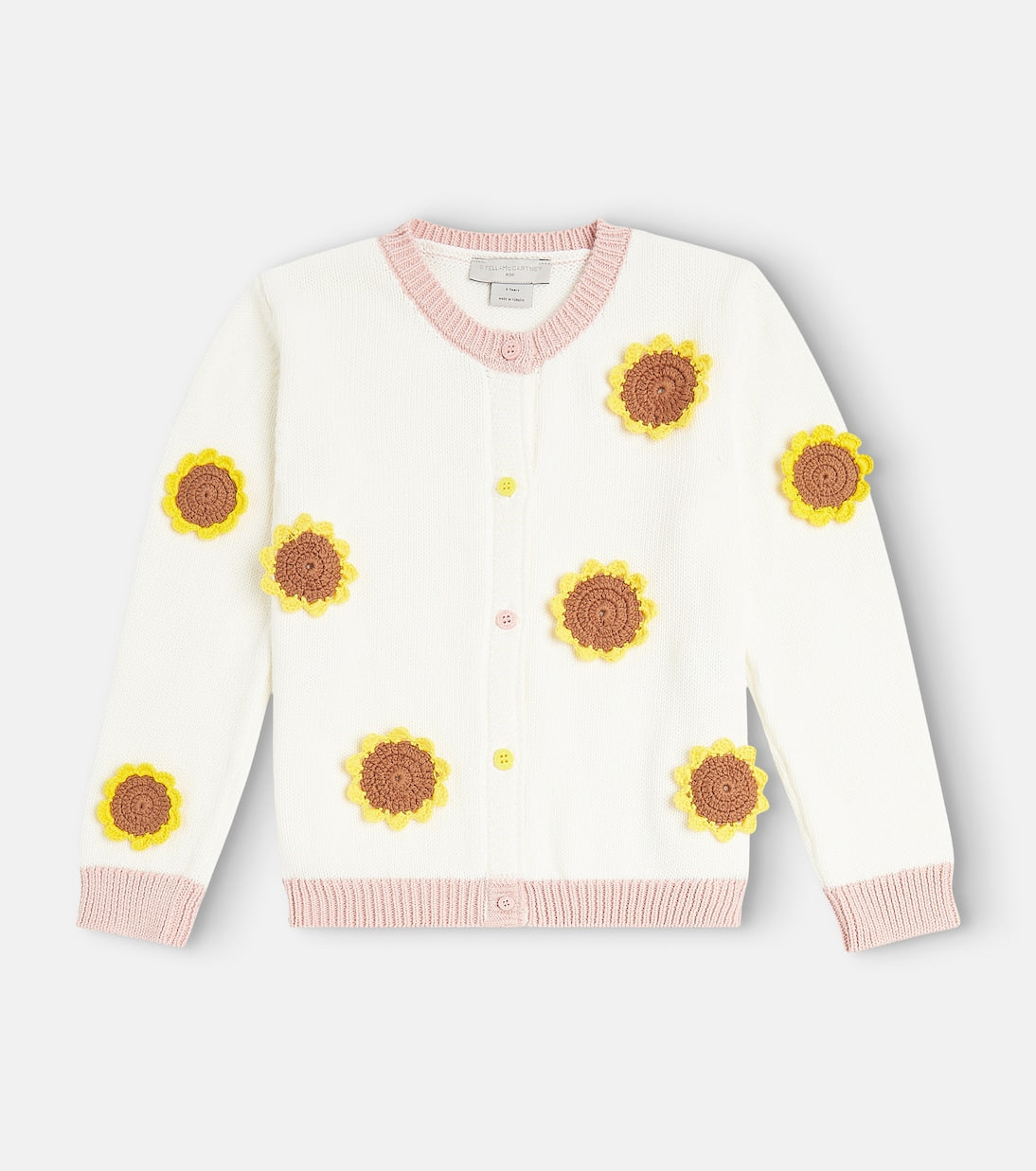 Stella McCartney Kids - Embellished cotton cardigan