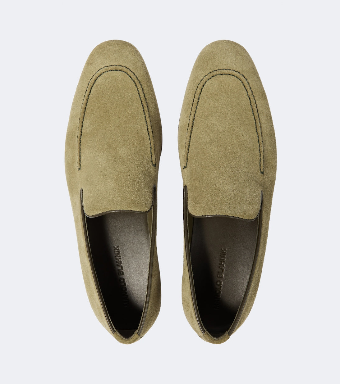 Manolo Blahnik - Truro suede loafers