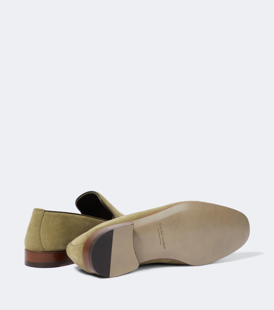 Manolo Blahnik - Truro suede loafers