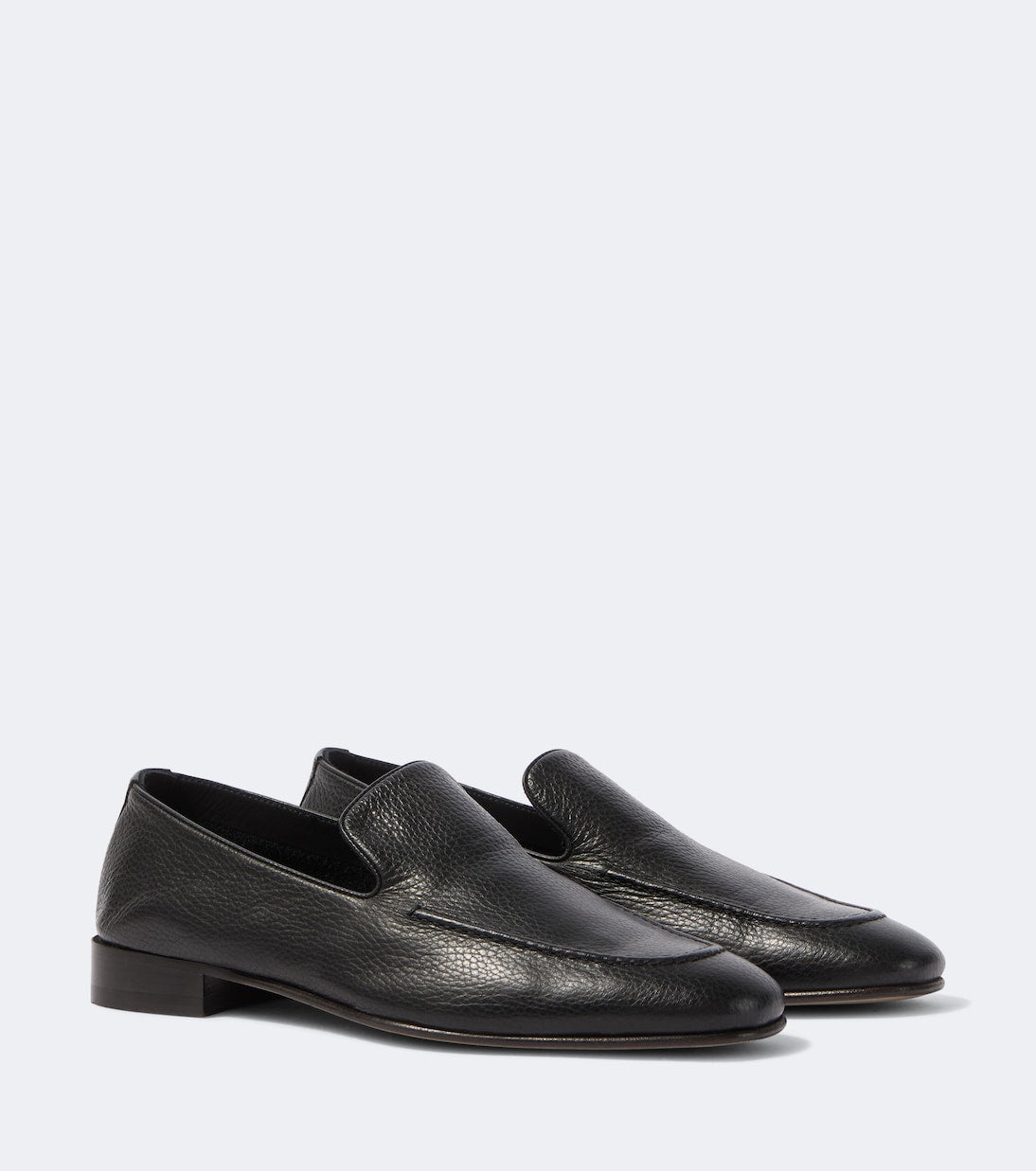 Manolo Blahnik - Truro leather loafers
