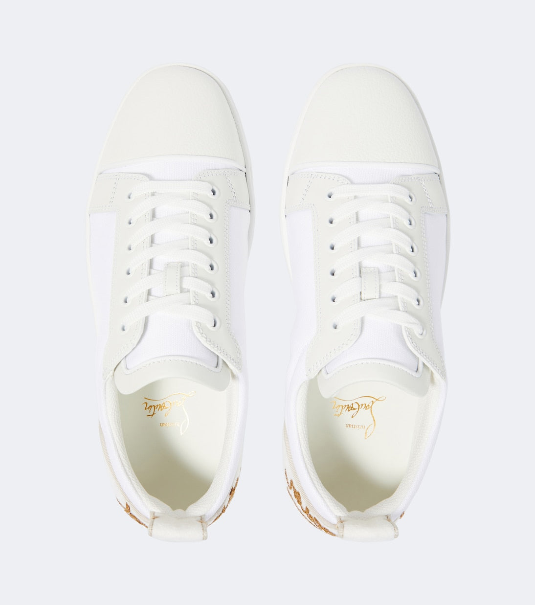Christian Louboutin - Fun Louis Junior leather sneakers