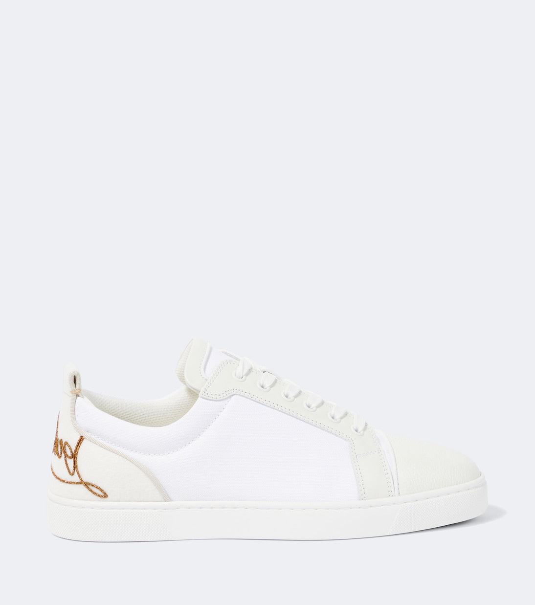Christian Louboutin - Fun Louis Junior leather sneakers