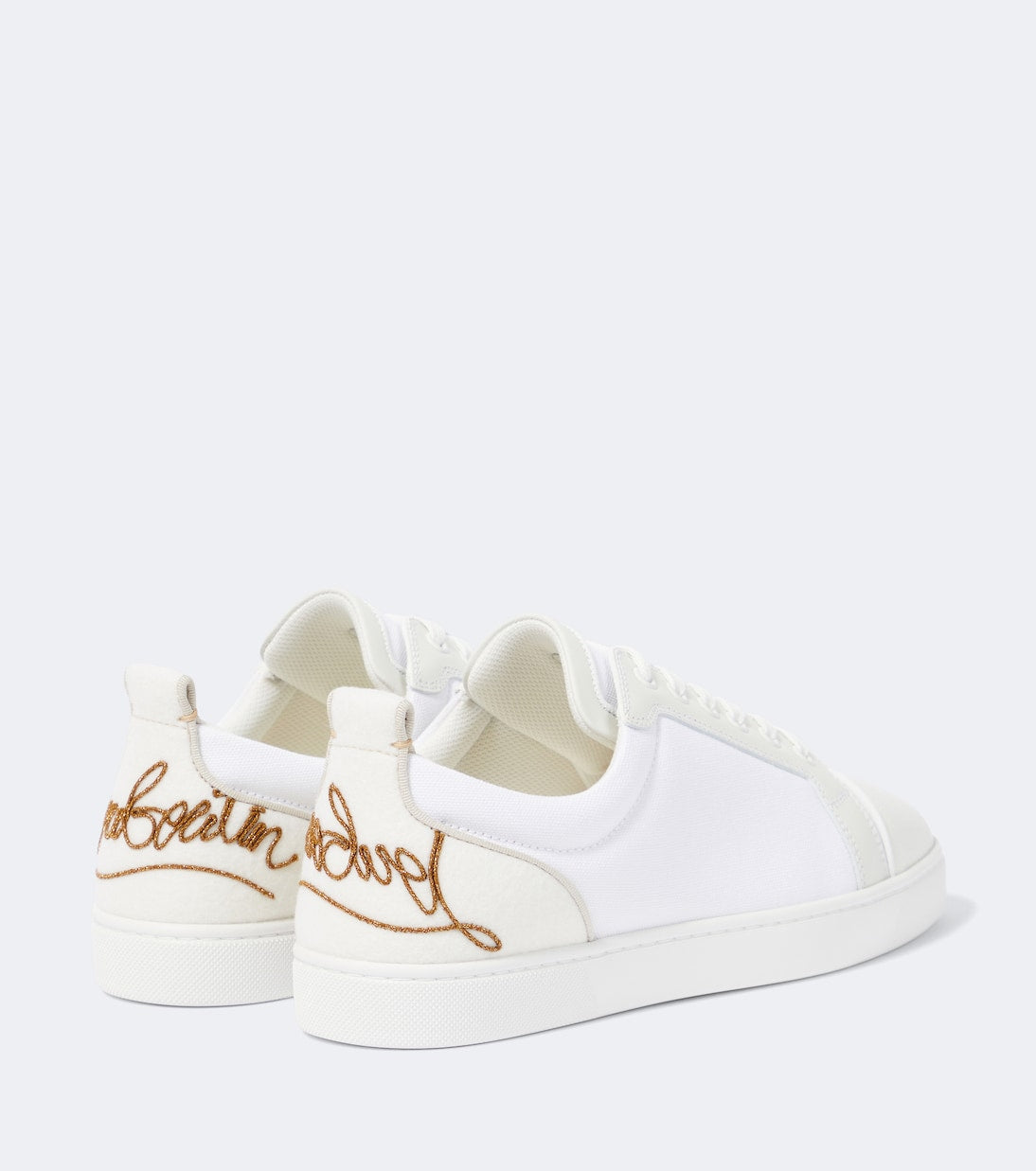 Christian Louboutin - Fun Louis Junior leather sneakers