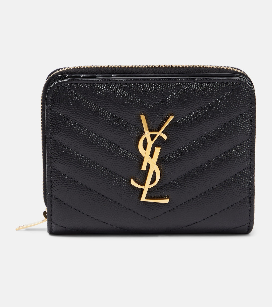 Saint Laurent - Cassandre matelassé leather wallet