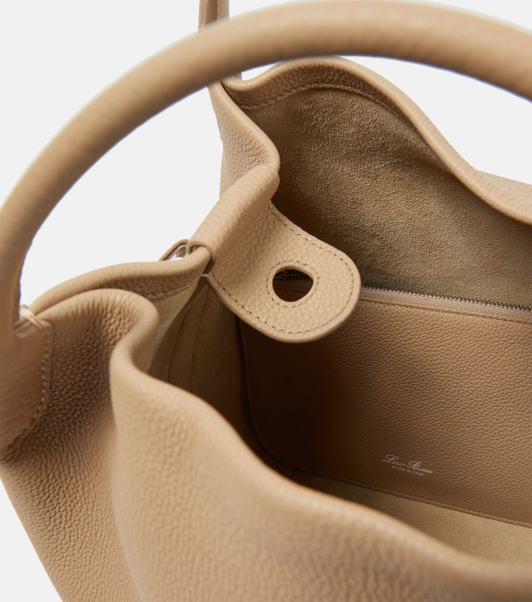 Loro Piana - Bale Large leather tote bag
