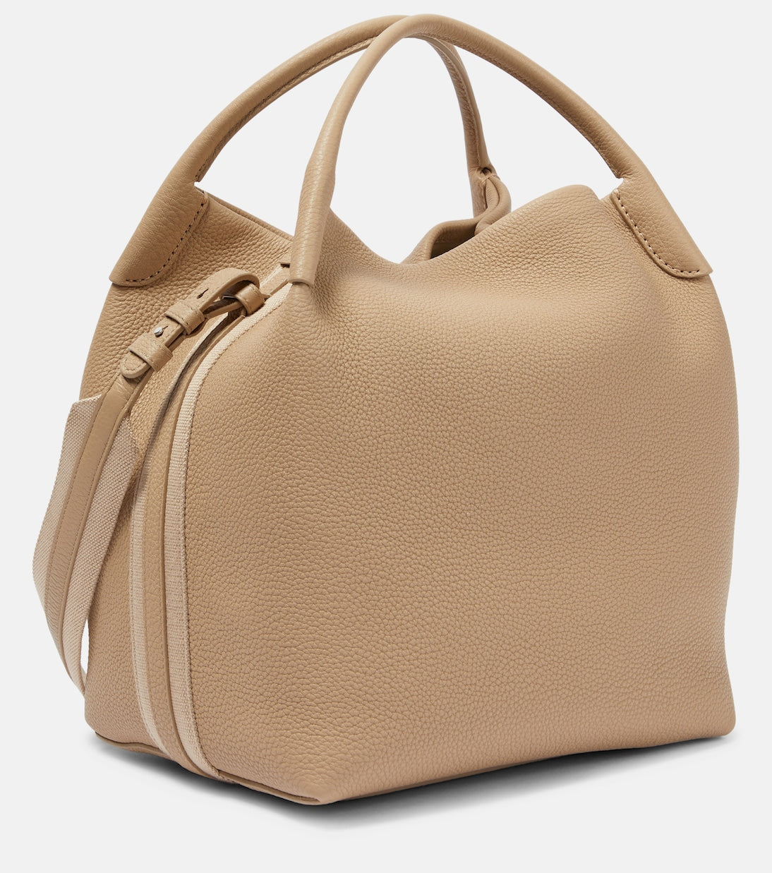 Loro Piana - Bale Large leather tote bag