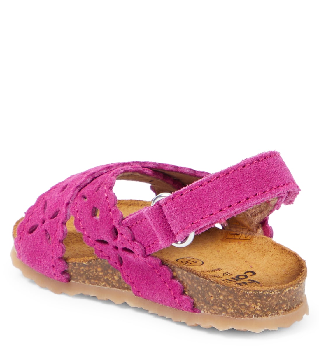PèPè - Baby Lampone suede sandals