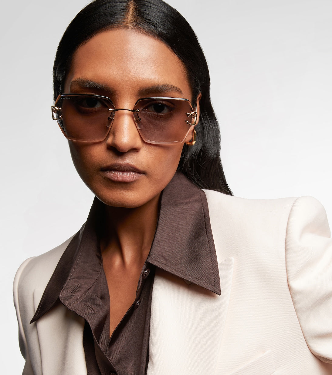 Cartier Eyewear Collection - Signature C de Cartier square sunglasses