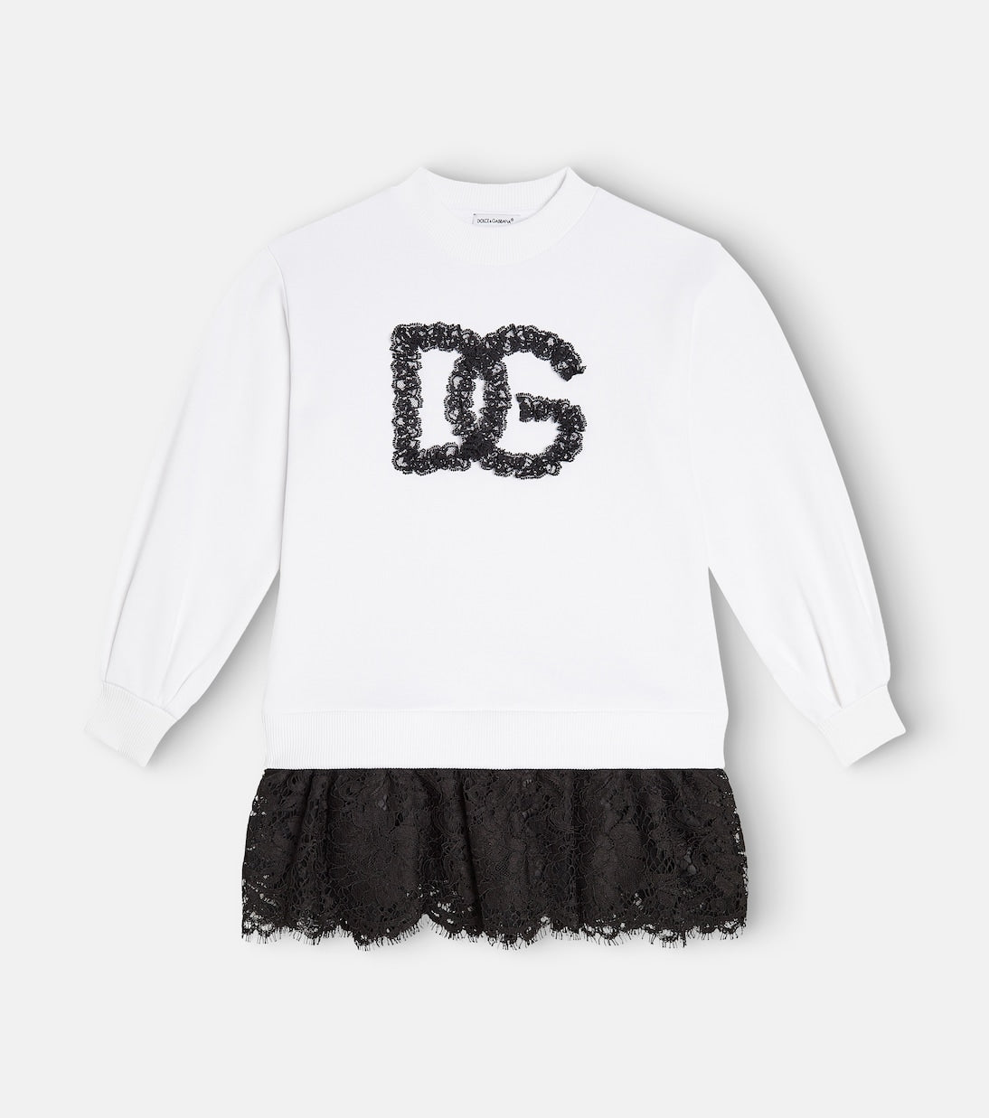 Dolce&Gabbana Kids - DG cotton jersey dress