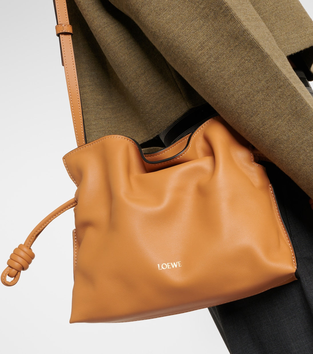 Loewe - Flamenco Mini leather clutch