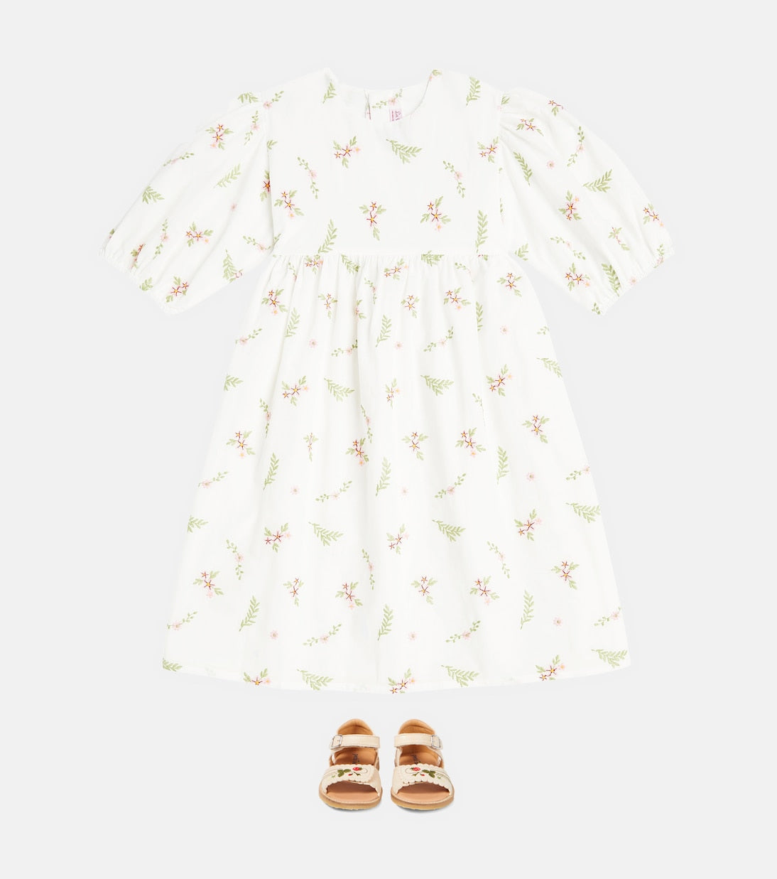 La Coqueta - Dora floral cotton dress