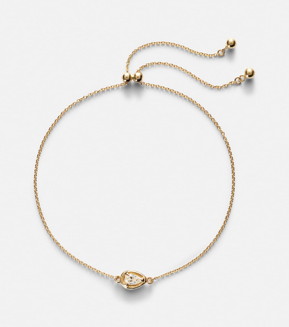 Stone and Strand - Birthstone Bonbon 14kt gold bracelet with diamond