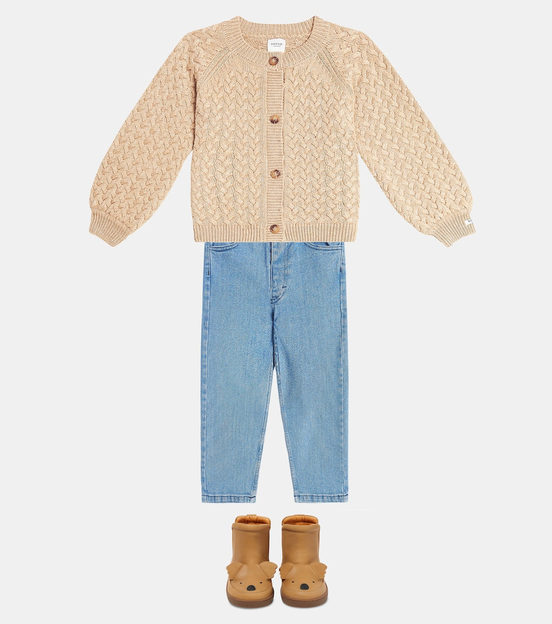 Donsje - Loena cable-knit cardigan