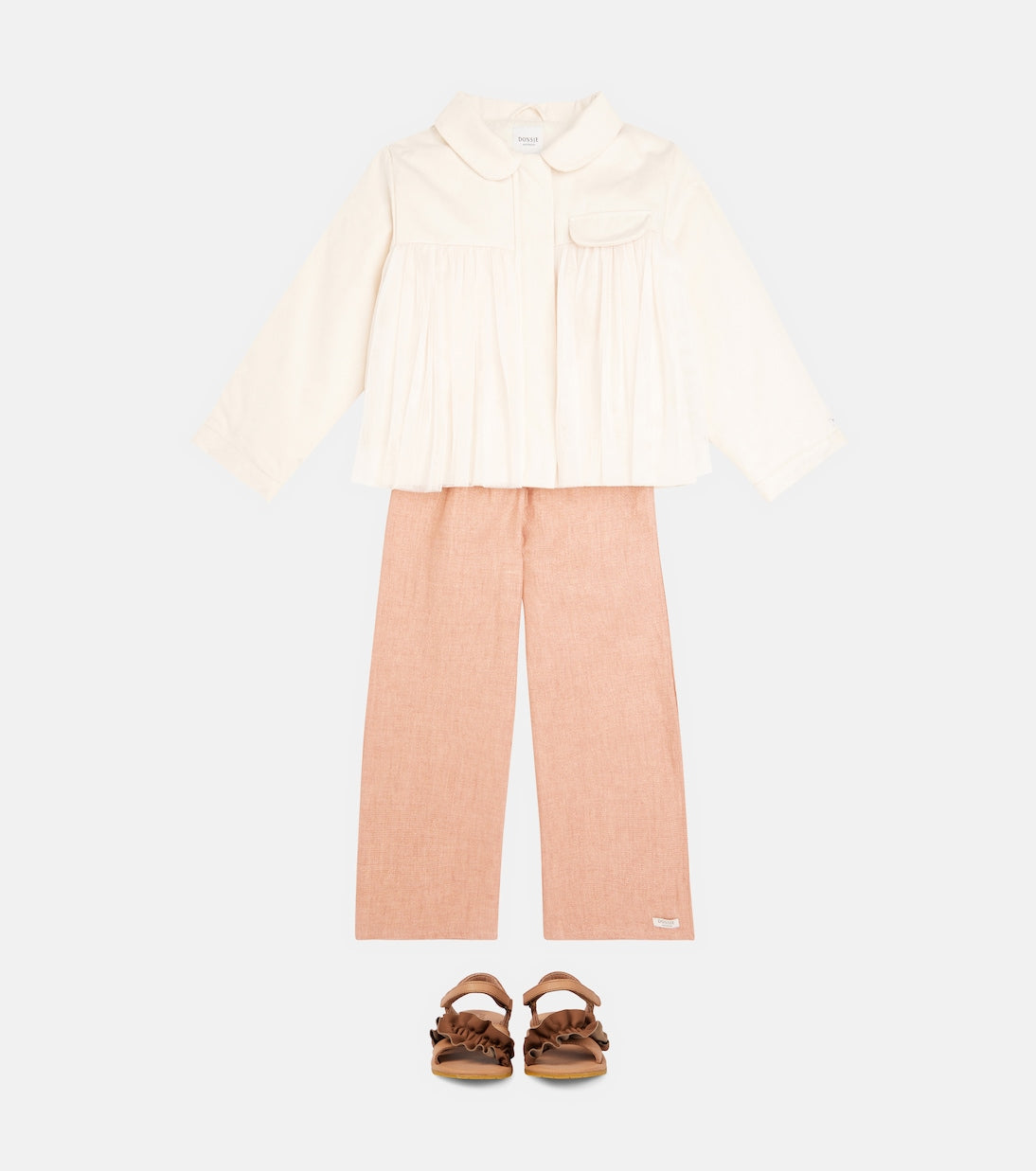 Donsje - Revoi linen-blend pants