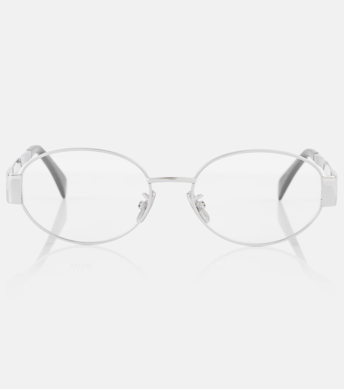 Celine Eyewear - Triomphe Metal round glasses