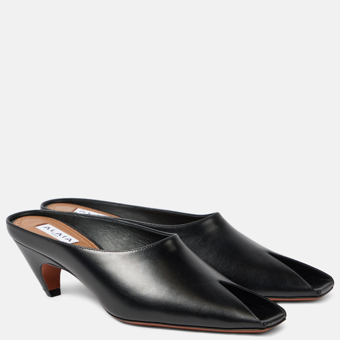 Alaïa - 55 leather mules