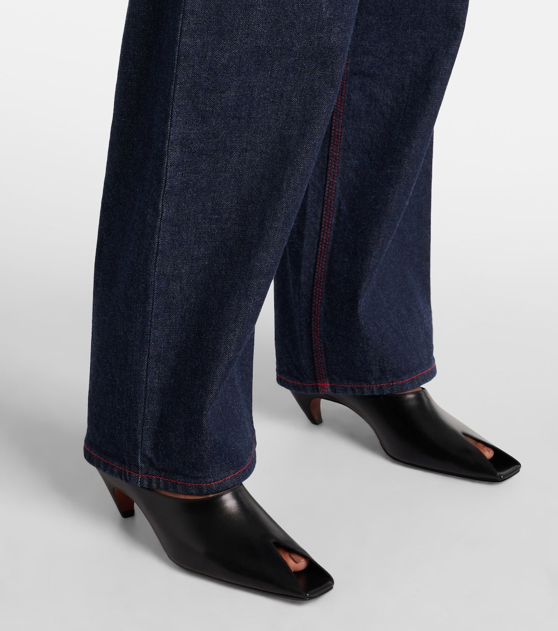 Alaïa - 55 leather mules