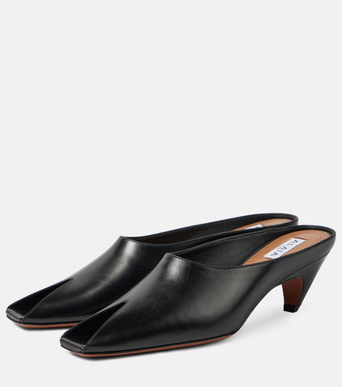 Alaïa - 55 leather mules