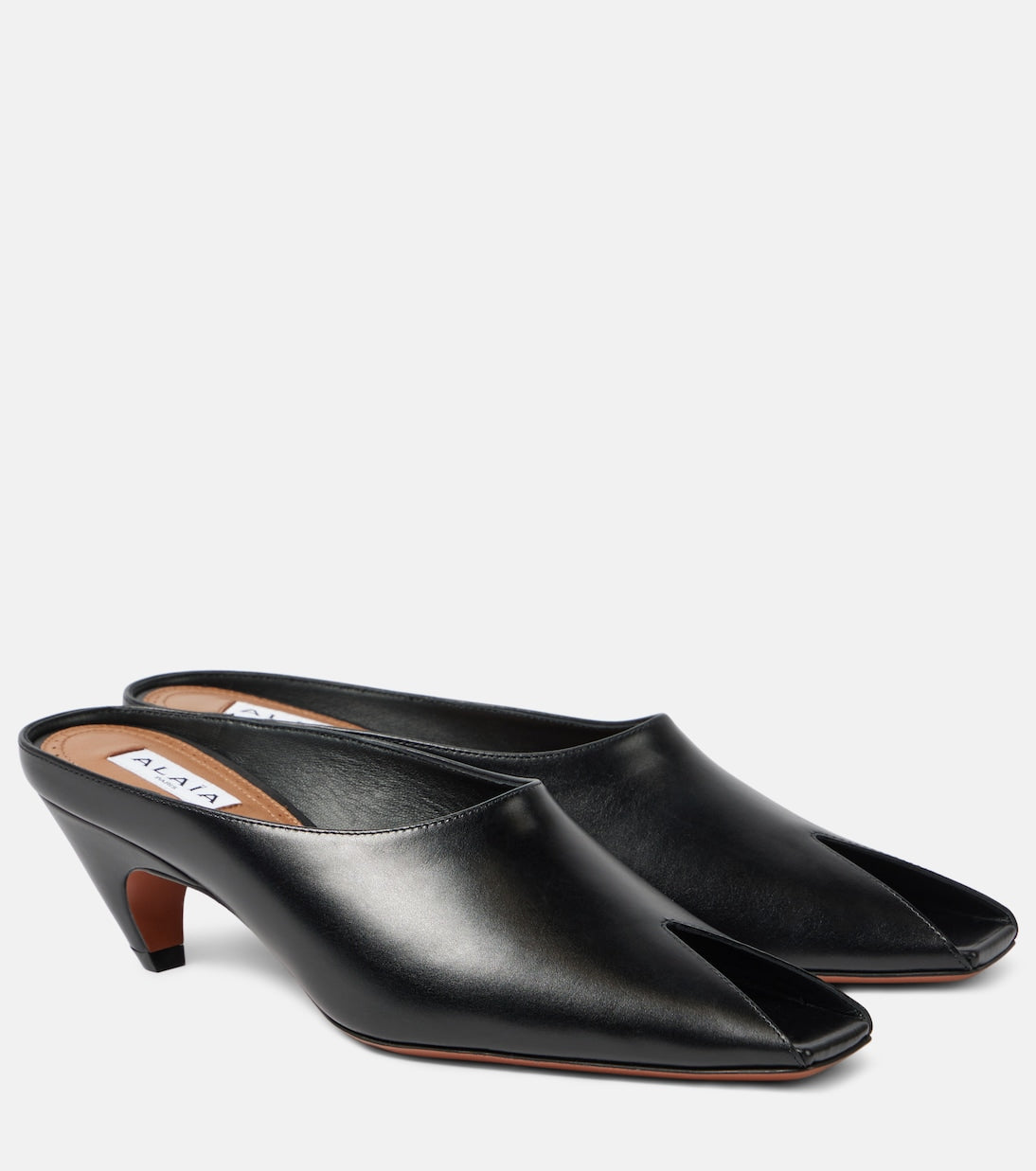 Alaïa - 55 leather mules
